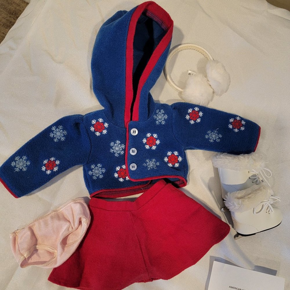 American Girl Doll Molly's Skating Outfit